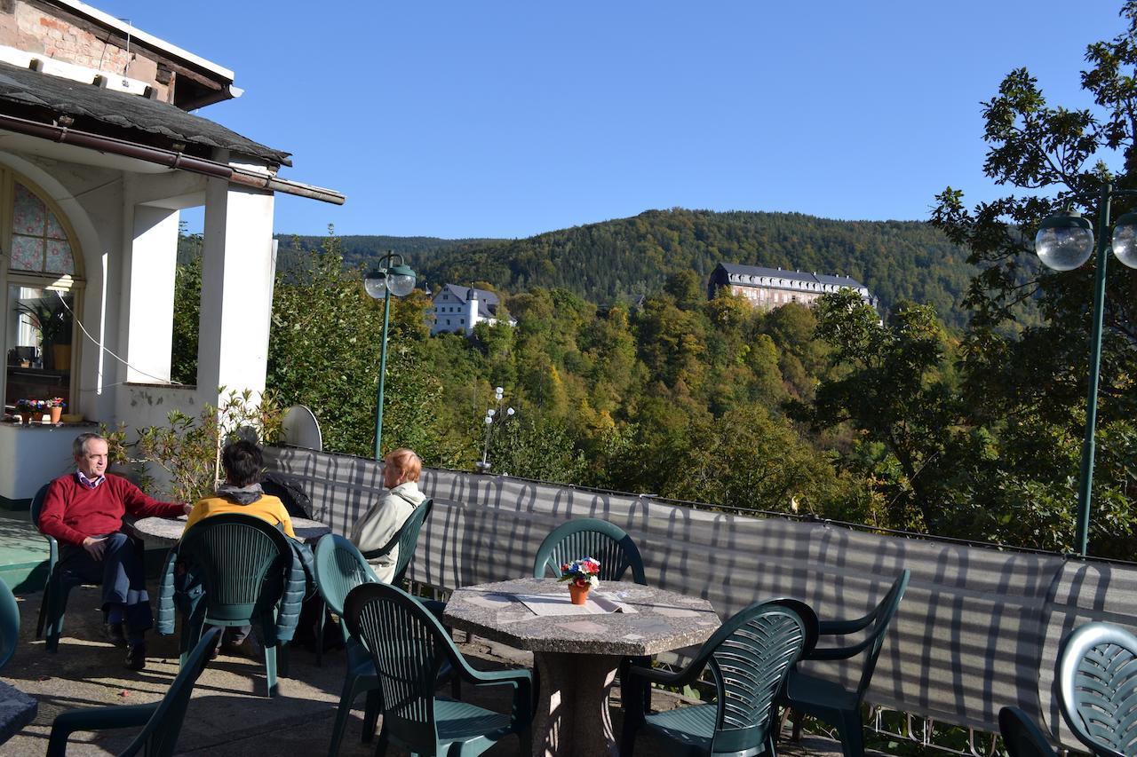 Hotel Weisser Hirsch Schwarzburg Exterior foto